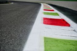 Detalle de los bordos en el circuito
