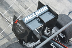McLaren, l'ala posteriore, dettaglio