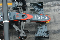McLaren, il musetto, dettaglio