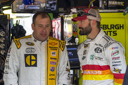 Ryan Newman, Richard Childress Racing Chevrolet and Paul Menard, Richard Childress Racing Chevrolet