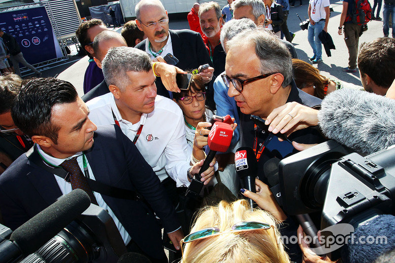 Sergio Marchionne, Ferrari President and CEO of Fiat Chrysler Automobiles