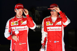 Кими Райкконен, Ferrari и Себастьян Феттель, Ferrari