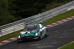 #2 Black Falcon Mercedes-Benz SLS AMG GT3: Adam Christodoulou, Hubert Haupt, Abdulaziz al Faisal, Ye