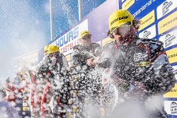 GTC podium: champagne for all