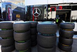 Pirelli tyres for Mercedes AMG F1