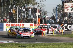 Guillermo Ortelli, JP Racing Chevrolet y Nicolas Bonelli, Bonelli Competicion Ford y Matias Rossi, D