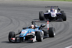 Raoul Hyman, Team West-Tec F3 Dallara Mercedes-Benz et Zhi Cong Li, Fortec Motorsports Dallara Mercedes-Benz