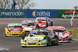 Matias Rossi, Donto Racing Chevrolet y Matias Jalaf, Catalan Magni Motorsport Ford y Nicolas Bonelli, Bonelli Competicion Ford y Norberto Fontana, Laboritto Jrs Torino y Matias Rossi, Donto Racing Chevrolet