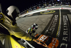 Race winner Carl Edwards, Joe Gibbs Racing Toyota