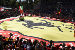 Giant Ferrari flag