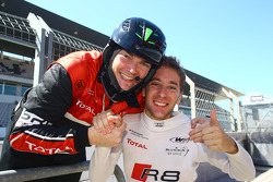 Race winner Robin Frijns