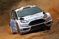 Ott Tanak y Molder Raigo, M-Sport Ford Fiesta WRC