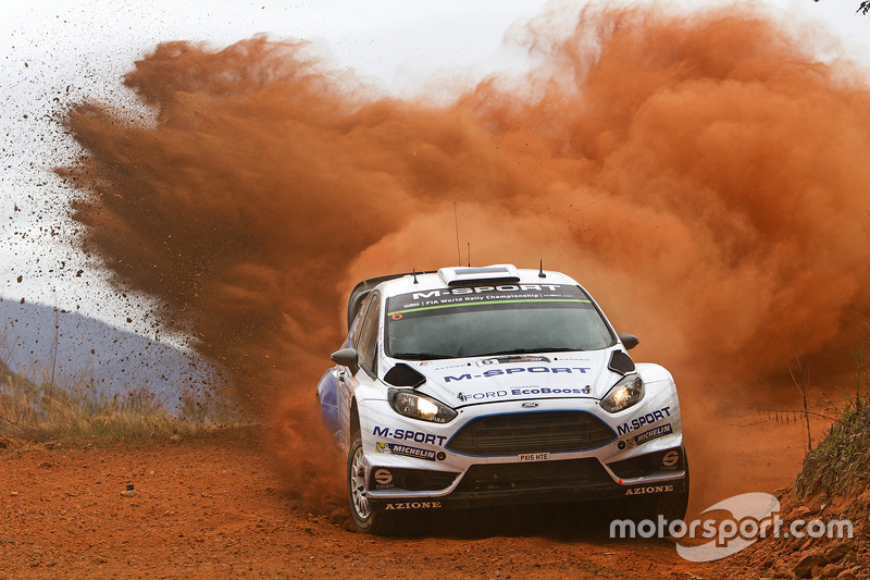 Ott Tanak y Molder Raigo, M-Sport Ford Fiesta WRC