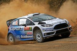 Ott Tanak e Molder Raigo, M-Sport Ford Fiesta WRC