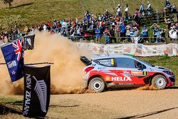Hayden Paddon et John Kennard, Hyundai i20 WRC, Hyundai Motorsport