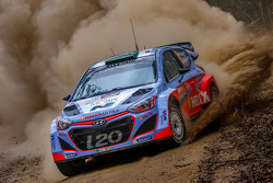 Hayden Paddon et John Kennard, Hyundai i20 WRC, Hyundai Motorsport