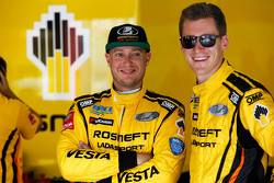 Rob Huff, Lada Vesta WTCC, Lada Sport Rosneft and Nicky Catsburg, Lada Vesta WTCC, Lada Sport Rosnef