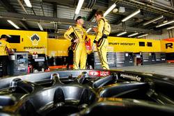 Rob Huff, Lada Vesta WTCC, Lada Sport Rosneft en Nicky Catsburg, Lada Vesta WTCC, Lada Sport Rosneft