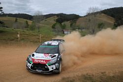 Stéphane Lefebvre et Stéphane Prévot, Citroën DS3 WRC, Citroën World Rally Team