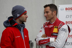 Miguel Molina, Audi Sport Team Abt Audi RS 5 DTM e Timo Scheider, Audi Sport Team Phoenix Audi RS 5 DTM