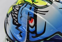 Special helmet design for Valentino Rossi, Yamaha Factory Racing