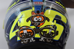 Un casque spécial pour Valentino Rossi, Yamaha Factory Racing