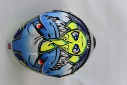 Special helmet design for Valentino Rossi, Yamaha Factory Racing