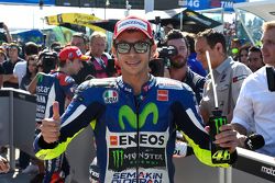 El tercer lugar, Valentino Rossi, de Yamaha Factory Racing