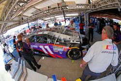 Tech inspection: Denny Hamlin, Joe Gibbs Racing Toyota