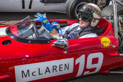 Sir Jackie Stewart partecipa al tributo a Bruce McLaren