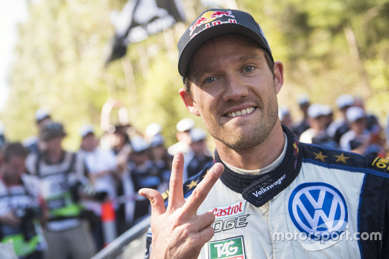 1. und Rallye-Weltmeister 2015: Sébastien Ogier, Volkswagen Motorsport