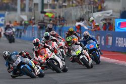 Scott Redding, Marc VDS Racing Honda e Yonny Hernandez, Pramac Racing Ducati e Cal Crutchlow, Team LCR Honda