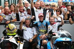 Third place Scott Redding, Marc VDS Racing Honda