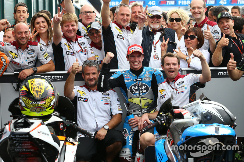 Peringkat ketiga Scott Redding, Marc VDS Racing Honda