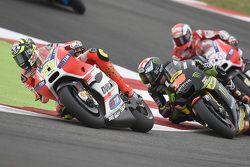 Andrea Iannone, Ducati Team e Bradley Smith, Tech 3 Yamaha and Andrea Dovizioso, Ducati Team