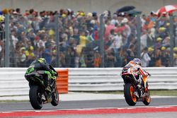 Dani Pedrosa, Repsol Honda Team and Pol Espargaro, Tech 3 Yamaha