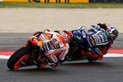 Jorge Lorenzo, Yamaha Factory Racing e Marc Marquez, Repsol Honda Team