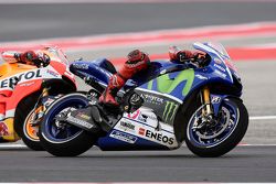 Jorge Lorenzo, Yamaha Factory Racing and Marc Marquez, Repsol Honda Team