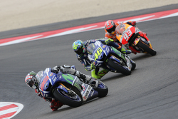 Хорхе Лоренсо и Валентино Росси, Yamaha Factory Racing и Марк Маркес, Repsol Honda Team