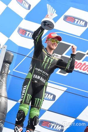 Second place Bradley Smith, Tech 3 Yamaha