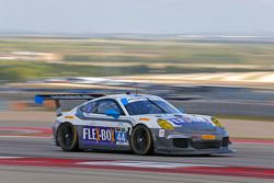 #44 Magnus Racing Porsche 911 GT America: John Potter, Andy Lally