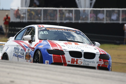 #46 Fall-Line Motorsports BMW M3: Trent Hindman, Ashley Freiberg
