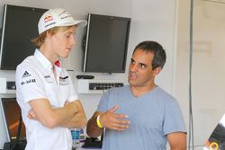 Brendon Hartley, Porsche Team et Juan Pablo Montoya