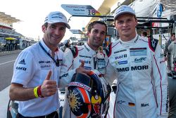 Ganadores de la pole Romain Dumas, Neel Jani, Marc Lieb