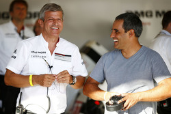 Fritz Enzinger, LMP1 manager, Juan Pablo Montoya