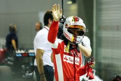 Gandor de la pole: Sebastian Vettel, Ferrari