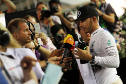 Lewis Hamilton, Mercedes AMG F1 avec Kai Ebel, RTL TV