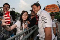 Toto Wolff, diretor da Mercedes AMG F1