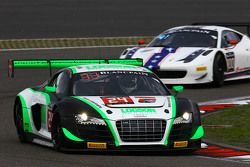 #24 Team Parker Racing Audi R8 LMS ultra: Ian Loggie, Julian Westwood