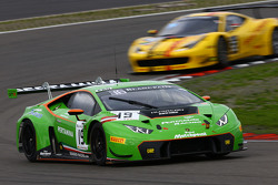 #19 GRT Grasser Racing Team Lamborghini Huracan: Andrew Palmer, Fabio Babini, Jeroen Mul